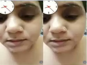 Today Exclusive- Horny Desi Wife bathing On Video Call Part 1
