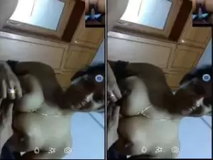 Today Exclusive- Horny Desi Wife Showing Her Boobs and Wet Pussy On Video Call