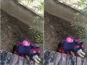 Today Exclusive- Desi Couple OutDoor Fucking Capture By Hidden Cam