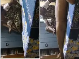 Today Exclusive- Desi Village maid Give Oil Handjob TO House Owner PArt 1