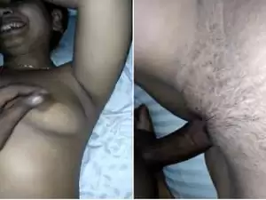 Today Exclusive- Sexy Desi Girl Bob Pressing And Fucked By lover With Clear Bangla Audio