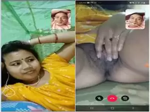 Today Exclusive- Horny Desi Bhabhi Showing Pussy Fingering to Hubby On Video Call