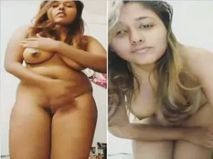 Today Exclusive- Hot Look Desi Girl Record Her Nude Video part 1
