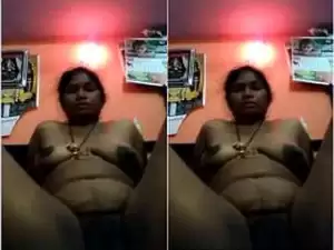 Today Exclusive- Horny Desi Bhabhi Record Her Fingering Selfie