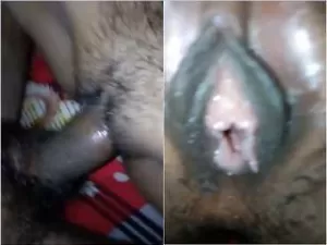 Today Exclusive- Desi  Wife Boob pressing ANd Hard Fucked By Hubby Part 2