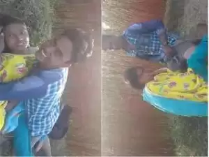 Today Exclusive-Desi Village Lover Outdoor Fucked
