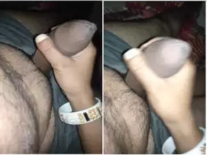 Exclusive- Indian Wife Handjob