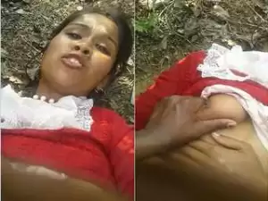 Today Exclusive-Sexy Desi Bangla Girl Boob Pressing and Fucking With Clear Bangla Audio