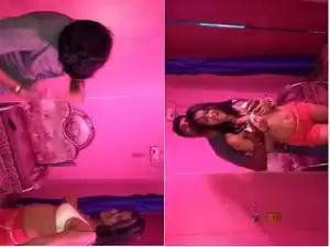 Today Exclusive- Super Sexy look Call Girl Brest Pressing