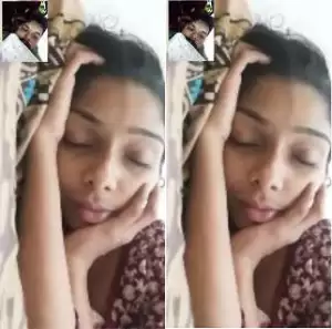 Today Exclusive-Cute Desi Girl Record Her Fingering  Video For Lover Part 1