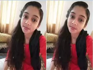 Today Exclusive-Cute Desi Girl Record Her Fingering  Video For Lover Part 2