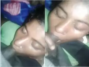 Today Exclusive- Desi Village Bhabhi Blowjob and Fucked
