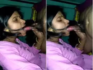 Today Exclusive- Desi Wife Blowjob
