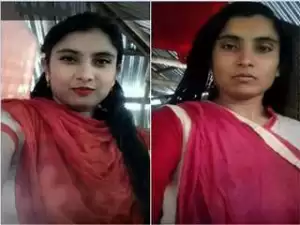 Today Exclusive- CUte Desi Girl Record Her Nude Selfie Part 2