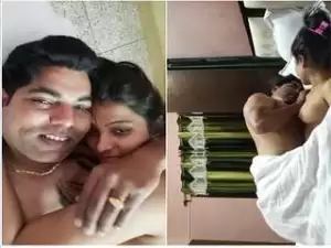 Today Exclusive- Hot Desi Couple Romance And Fucked Part 2