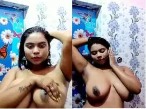 Today Exclusive-Sexy Oasi Das Bathing