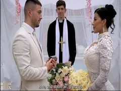 Mariana Fucks the Priest in a Bathroom After Getting Married