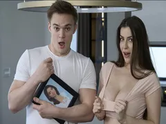 Stepmom’s Assistance - Hot Old and Young Threesome Sex