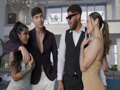 Wild Swingers with My Wife and Her Best Friends- Yasmina Khan- Catherine Knight- Brady Bud