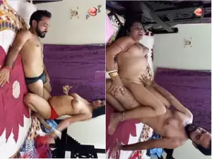 Today Exclusive -Hot Desi Bhabhi fucking with employee