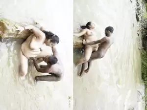 First on Net -ROMANCE IN NATURE, BEAUTY OF SEX IN RIVER