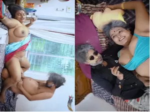 Today Exclusive-SASURAL AA RAHA HAI DAMAD NE SAAS KO AKELA PAYA AUR SAAS SE GHAPAGHAP CHODA