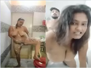 Today Exclusive – Sucharita inside bathroom