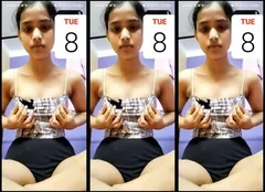 Cute Slim Young Kolkata Gf Stripping