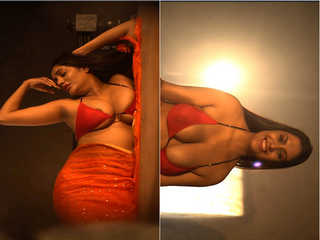 First on Net -Megha Saree Part 3