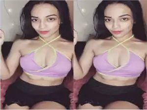 Today Exclusive – Sexy Indian Model Misthi Basu Shows Her Boobs