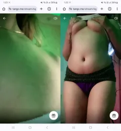 Exclusive - Chamet teen girl show fun 02