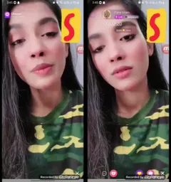 Exclusive - Chamet teen girl show fun 32