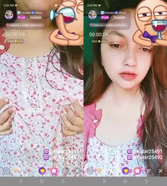 Random Chamet Girl fun show 73