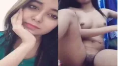 Horney cute GF showing bf body
