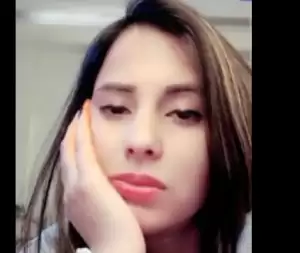 Indian cute girl showing her body live