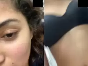 Sexy Cam Model Stripping & Playing Bro-Sis Roleplay on Video Call ~ with Face