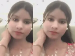 Cute GF Pressing Boobs Showing Pussy