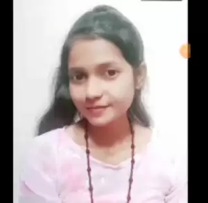 Sexy young cute teen girl showing chamet app live
